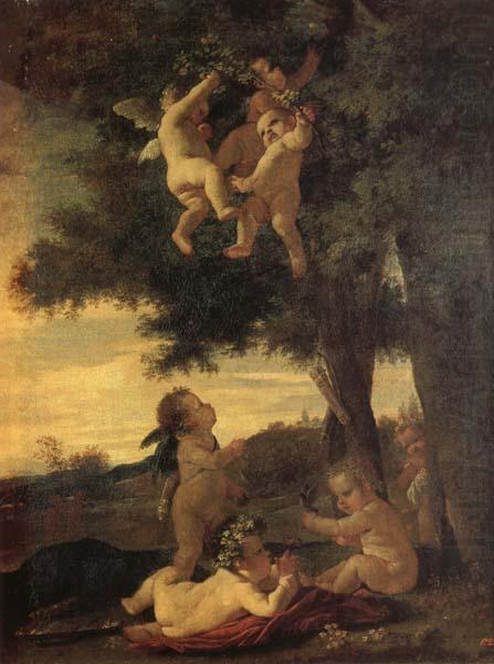 Cupids and Genii, Nicolas Poussin